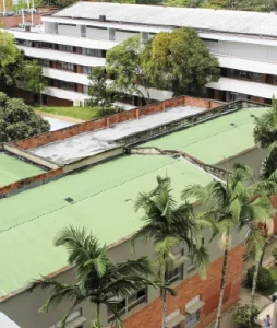 Plano general de la sede de la Universidad