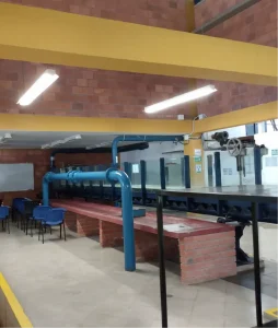 Plano general de la estructura que compone el laboratorio