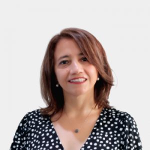 Fotografía frontal de la profesora Clara Ines Sanchez