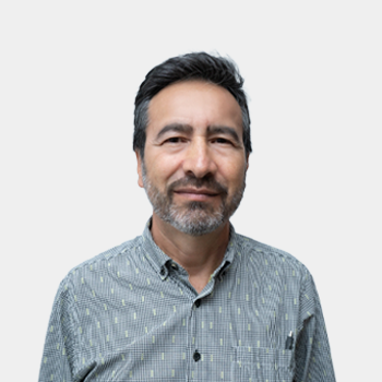 Front photograph of Professor Francisco Velandia