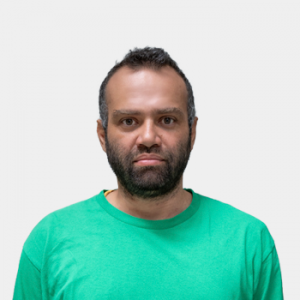 Front photograph of Professor Jhon Fredy Pérez Torres