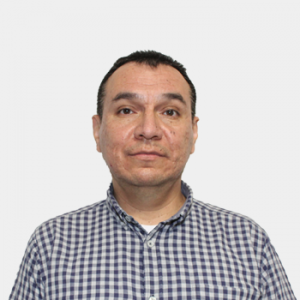 Front photograph of Professor Juan Manuel Urbina