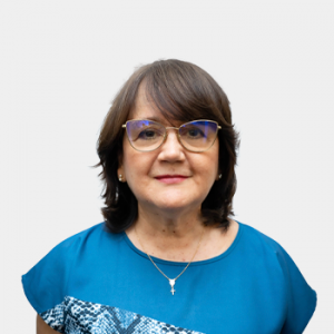 Fotografía frontal de la profesora Luz Helena Sanchez