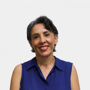 Fotografía frontal de la profesora Martha Lucia Caceres