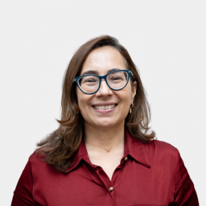 Fotografía frontal de la profesora Martha Lucia Diaz