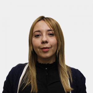 Front photograph of Professor Paula Cuervo