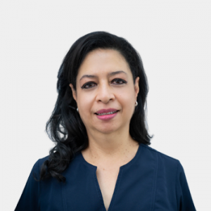Front photograph of Professor Claudia Paola Acevedo