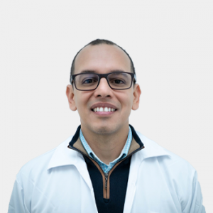 Front photograph of Professor Jorge Andres Niño