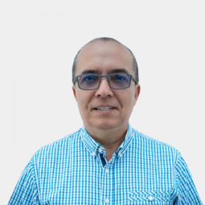 Fotografía frontal del profesor Diego Rincon Castillo