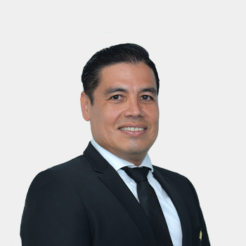 Professor Hernando Guerrero, front view