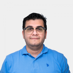 Front photograph of Professor Oscar Humberto Mejía Blanco