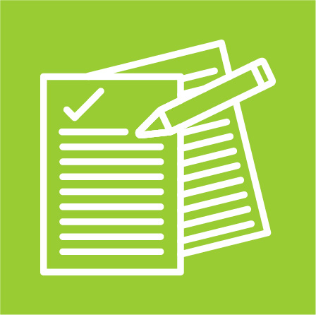 icono de proceso de evaluacion