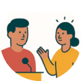 Ilustración de transferencia del conocimiento