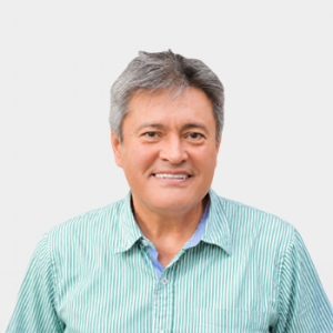Fotografía frontal del profesor Luis Ignacio González Ramírez