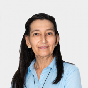 Front photograph of Professor María Helena Quijano Hernández