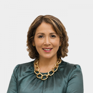 Fotografía frontal de la profesora Martha Liliana Torres Barreto