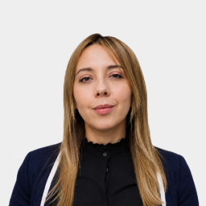 Front photograph of Professor Paula Cuervo
