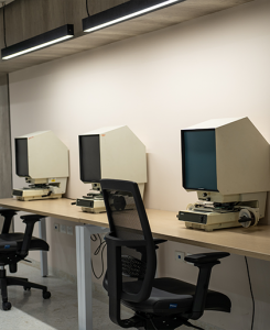 Three digital archive workstations