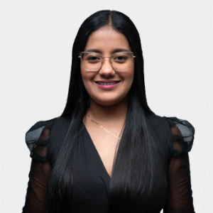 Fotografía frontal de la funcionaria Angie Xiomara Morales Niño