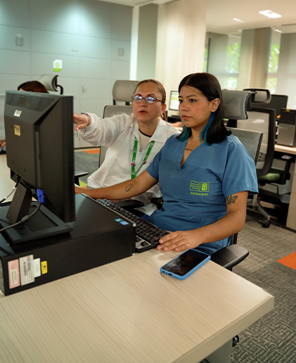 Estudiante en practicas administrativas