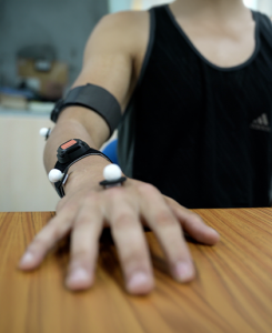 Student undergoing a therapeutic assessment