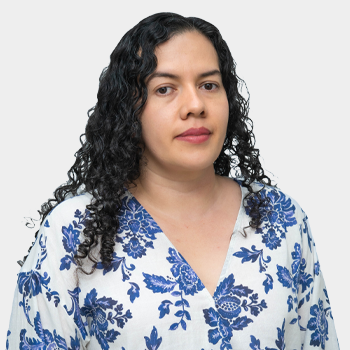 Frontal photograph of public official Viviana Marcela Prada