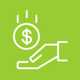 icono de acceso pagos y ventas